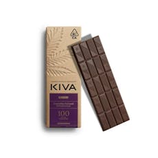KIVA | Chocolate 100mg | Dark Chocolate Blackberry