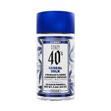 Stiiizy 40's Infused Preroll Pack 2.5g - Cereal Milk