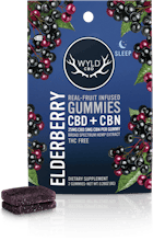 CBD Elderberry Gummies- 5:1 CBD:CBN 25mg x 2pk