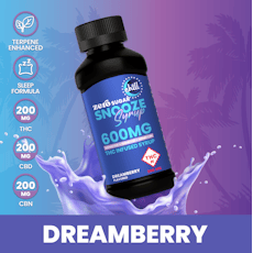 Dreamberry 1:1:1 Zero Sugar (Indica) Syrup - 200mg