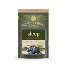Florist Farms - SLEEP ( + CBN ) Blueberry Gummy - 2pk 20mg