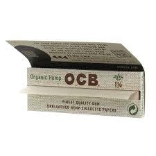 OCB - Slim 1¼ Papers + Tips - Organic Hemp