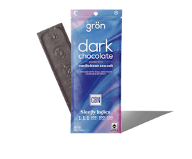Gron Bar Chocolate Bar - 1:1:1 DC Vanilla Bean Sea Salt CBN