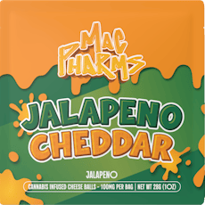Mac Pharms - Infused Cheese Balls - Jalapeno Cheddar (H) (100mg)