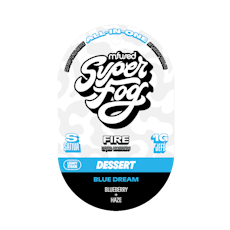 SUPER FOG | BLUE DREAM | "FIRE" LIQUID DIAMONDS | AIO VAPE | 1G