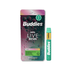 Buddies - Lilac Mintz (Hybrid) Live Resin All-In-One Vape 1g