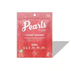 Gron - Lychee Limeade Gummy Pearls - 2 Pack - 20mg