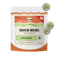 Sunnies Watermelon Nano THC Gummies | 40mg (10ct)