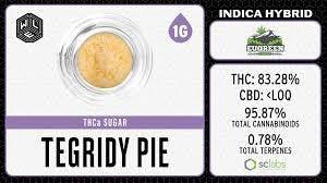 WLE Tegridy Pie THCa Sugar-1g