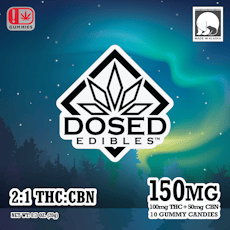 Dosed Gummies - Hybrid - 2:1 100mg THC/50mg CBN