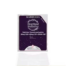Heartland Holistics: Patch | Night Time Transdermal 1:1:1 | 12 Hour | 25mg THC : 20mg CBD : 20mg CBN