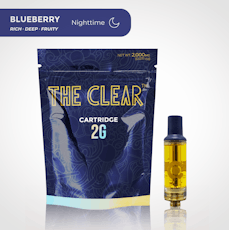 2g Blueberry The Clear Elite