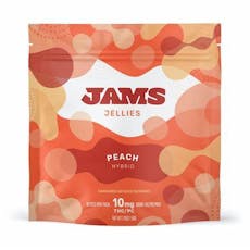JAMS Jellies Peach 10mg X 10pk