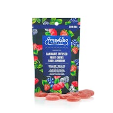 Smokiez | Sour Jamberry | 1:1 CBN:THC | 10 Pack
