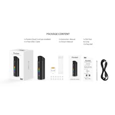 POCKET Black 1400mAh Concentrate Device | Black