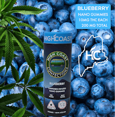Blueberry Nano Gummies 200MG Total