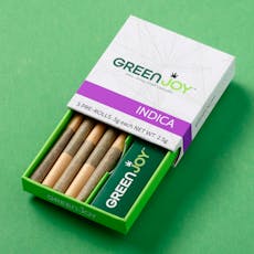 GreenJoy Pre-Roll 5pk/2.5g- Headband Cookies
