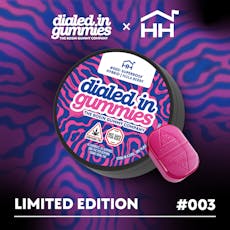 Dialed In Limited Edition Rosin Gummies 20pk (100mg) Hula Berry x Superboof