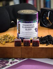 SUPERNATURALS | CHAMOMILE ELDERBERRY SLEEP THC+CBN (1:1) | GUMMIES | 100MG
