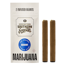 GDF: Infused Blunt Pack | Blueberry x Super Blast | Southern Sweets | 1g ea | 2pk