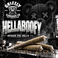 Grizzly-1.2g Infused Pre-Roll-Hellaboofy