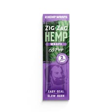 Zig Zag | Hemp Wraps | OG Purp 2pk
