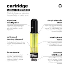 FERNWAY - CART DISTILLATE - 1G - STONEFRUIT - SATIVA HYBRID