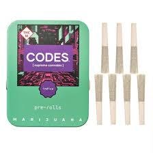 Codes | 7pk 0.5g Pre-Roll | Dosilato