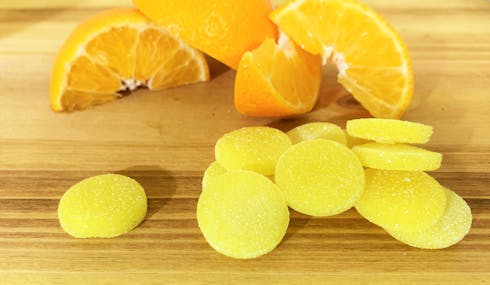 20pk Tangerine CBD Chews 5mg