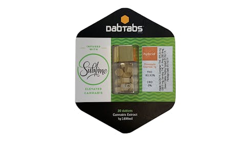 Dabtabs - Pineapple Express - Live Resin - 1g