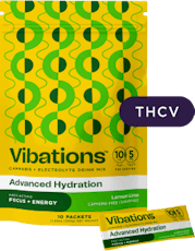 Vibations Lemon Lime THC Drink Mix | 100mg