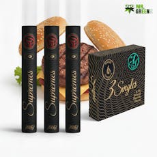 Pre Roll: Hash Burger 3 Pack | 2.1G