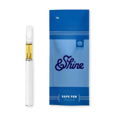&Shine Disposable Vape (1000mg) Ghost Train Haze