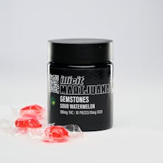 ILLICIT - GEMSTONES - CANDIES - 100MG - 10PK - SOUR WATERMELON