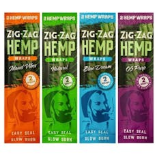 Zig Zag - Hemp Wraps - Natural
