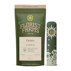 Florist Farms | Gelato | 1G Disposable Vape