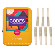 Codes: Pre-Roll Pack | Banapple Cream | 0.5g ea | 7pk