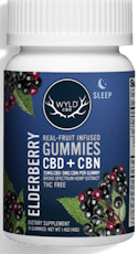 Wyld Hemp Elderberry 250mg CBD + CBN Gummies