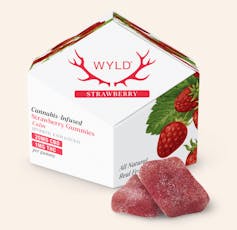 Strawberry Gummies 20:1 (CBD:THC) - 10pk/100mg (1mg THC each)