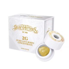 Heavy Hitters - Pineapple Donuts - Live Rosin Badder - 2g