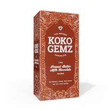 Koko Gemz Peanut Butter 10PK 100mg- NWCS