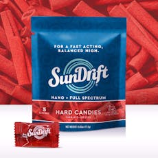 Sundrift | Summer Watermelon | Hard Candies | Nano-Full Spectrum | 5 Pieces | 25mg