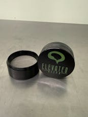 55mm Zinc Premium Elevated Grinder Glow in Dark - Black & Green