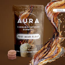Aura | Root Beer Float 3:1 CBG Gummies | 110mg 12pk