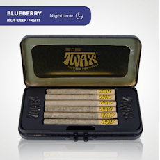 Blueberry The Clear Twax Mini Infused Pre-Rolls 6 Pack Indica