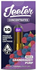 Jeeter Granddaddy Purp Indica Liquid Diamond Vape 1g