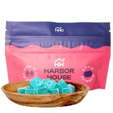 Sour Blue Raspberry Rosin Gummies