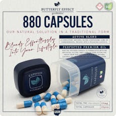 Butterfly Effect - Premium Wellness Capsules - 20ct - 880mg