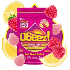 Ogeez | Sativa RSO | Pink Lemonade | 10pk 100mg