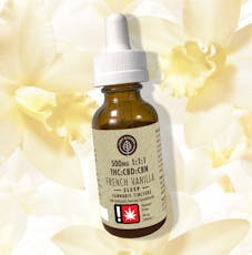 Hapy Kitchen Tincture - French Vanilla Sleep 1:1:1 CBN